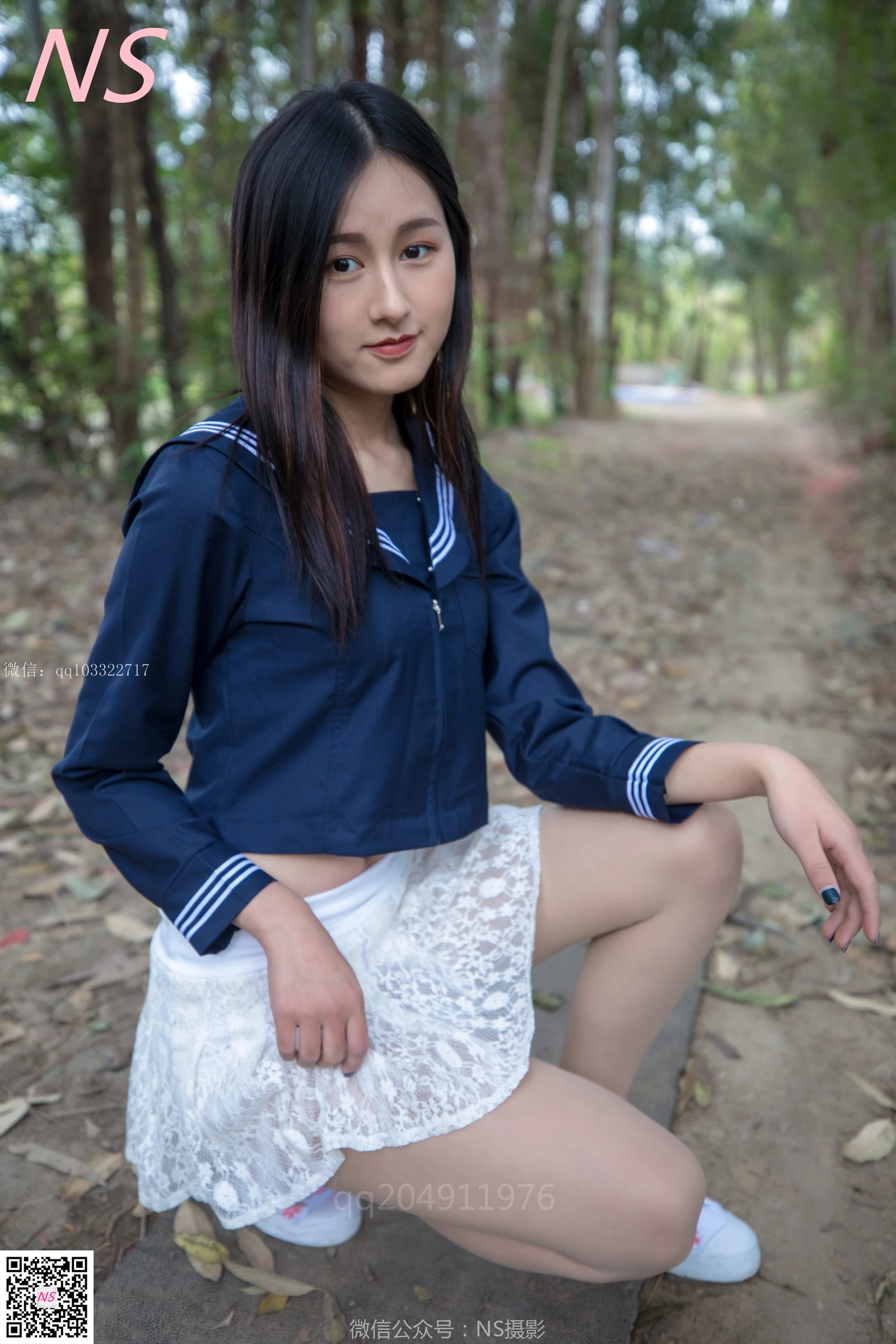 纳丝摄影-北北-制服肉丝超短裙-[76P-497MB]-7.webp